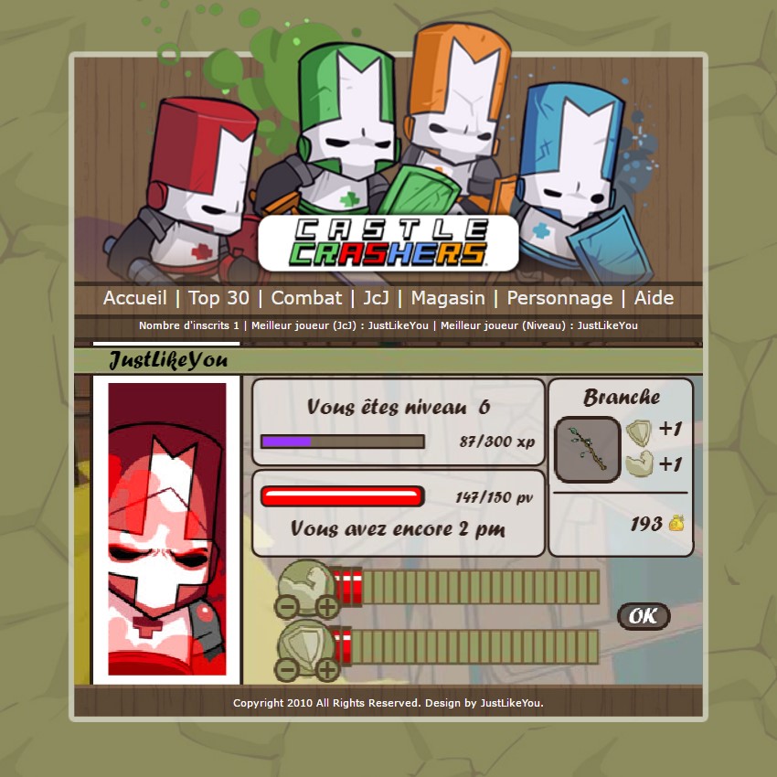 Screen V2 : Castle Crashers