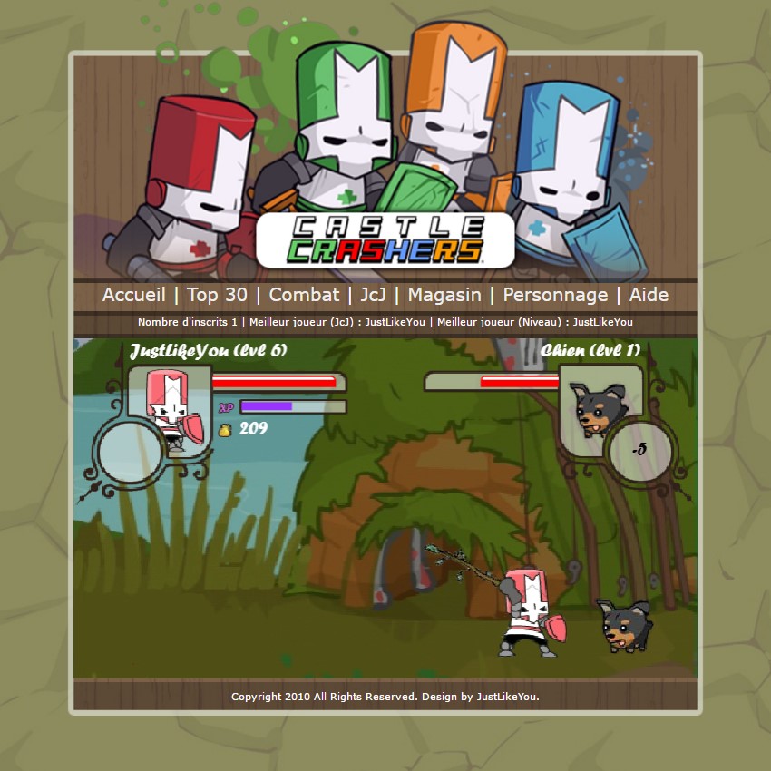 Screen V2 : Castle Crashers